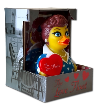 THE LOVE FLOAT RUBBER DUCK