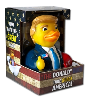 THE "DONALD" DUCK RUBBER DUCK