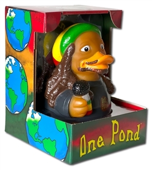 ONE POND RASTA RUBBER DUCK