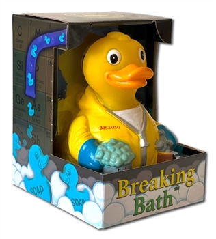 BREAKING BATH RUBBER DUCK